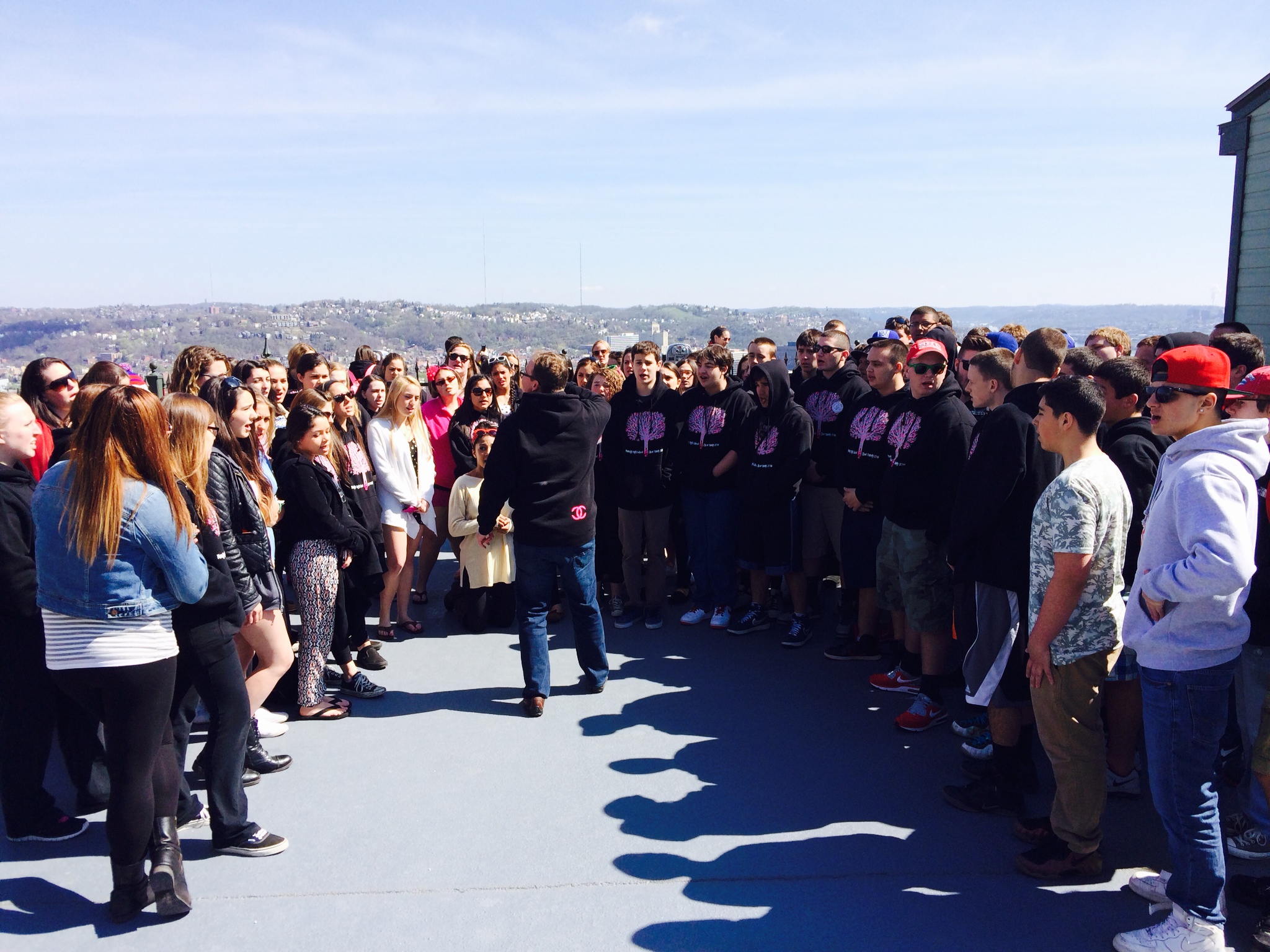 The Plainedge High School Choir from Long Island N.Y.